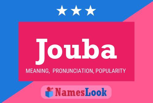 Jouba Name Poster