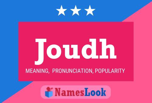 Joudh Name Poster