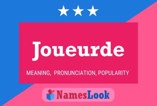 Joueurde Name Poster