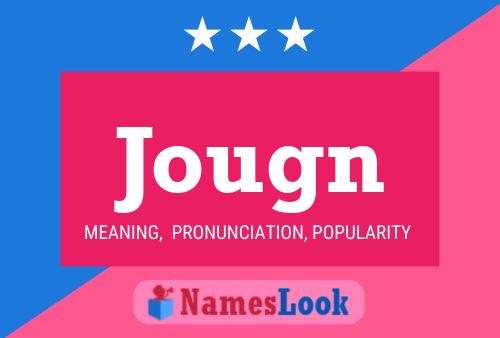 Jougn Name Poster