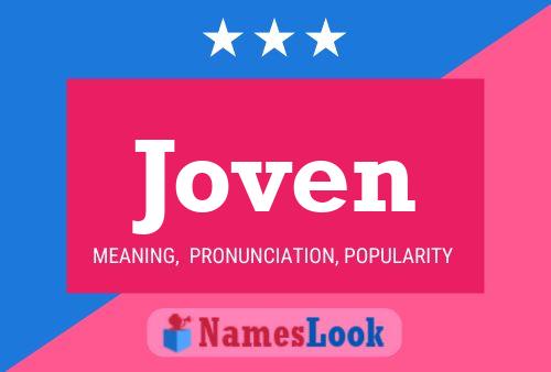 Joven Name Poster