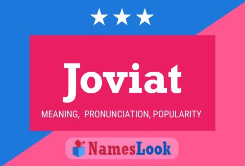 Joviat Name Poster