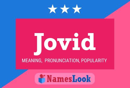 Jovid Name Poster