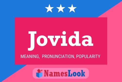 Jovida Name Poster