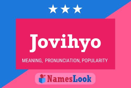 Jovihyo Name Poster