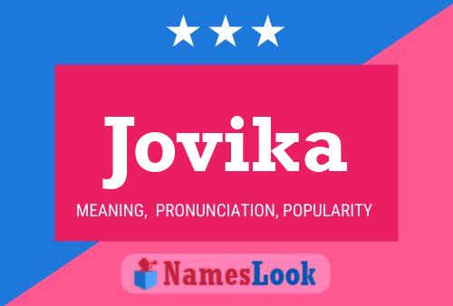 Jovika Name Poster