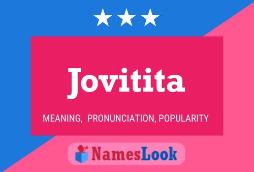 Jovitita Name Poster