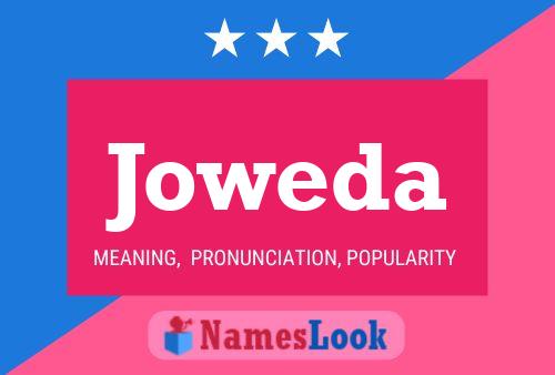 Joweda Name Poster