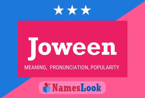 Joween Name Poster