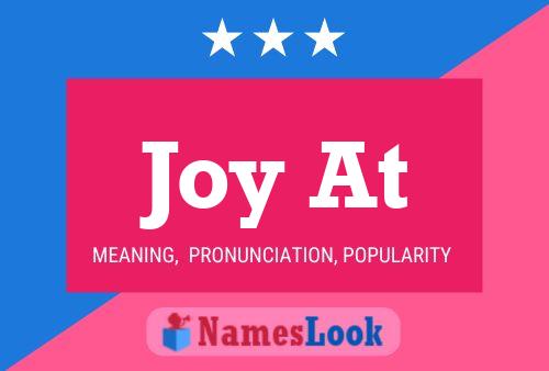 Joy At Name Poster