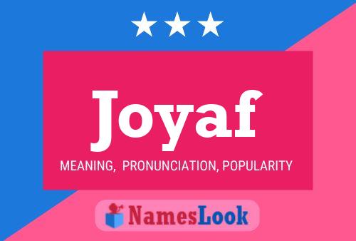 Joyaf Name Poster