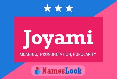 Joyami Name Poster