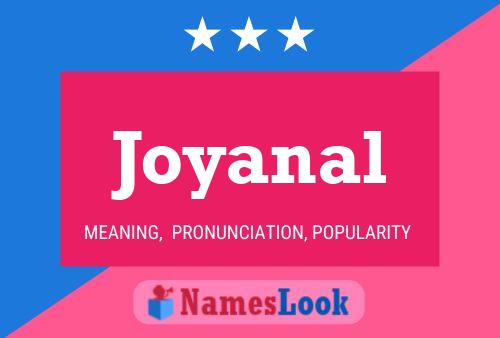 Joyanal Name Poster