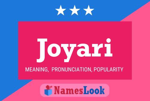 Joyari Name Poster