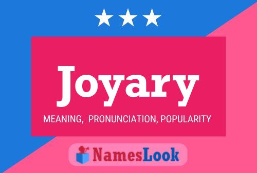 Joyary Name Poster