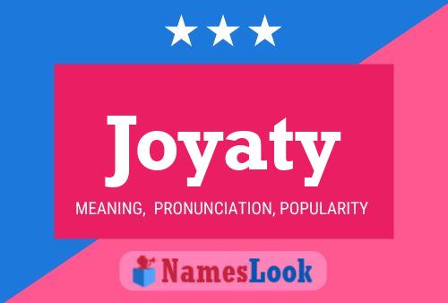 Joyaty Name Poster