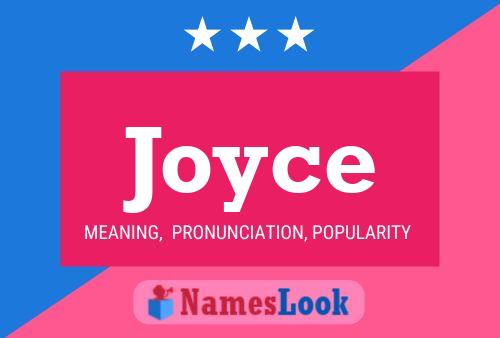 Joyce Name Poster