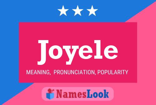 Joyele Name Poster