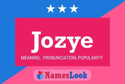 Jozye Name Poster