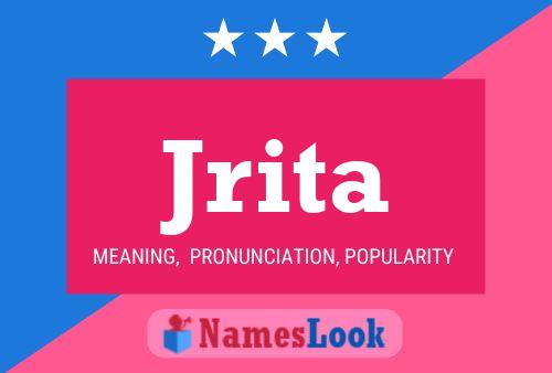 Jrita Name Poster