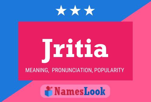 Jritia Name Poster