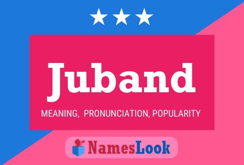 Juband Name Poster