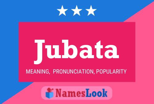 Jubata Name Poster