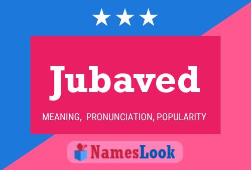 Jubaved Name Poster