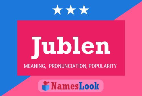 Jublen Name Poster