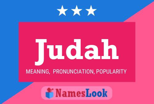 Judah Name Poster