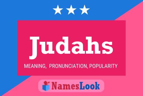 Judahs Name Poster