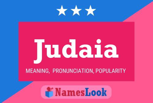 Judaia Name Poster