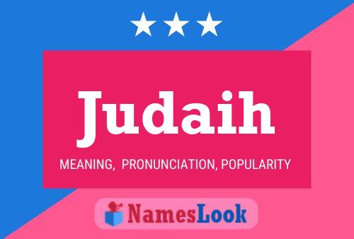 Judaih Name Poster