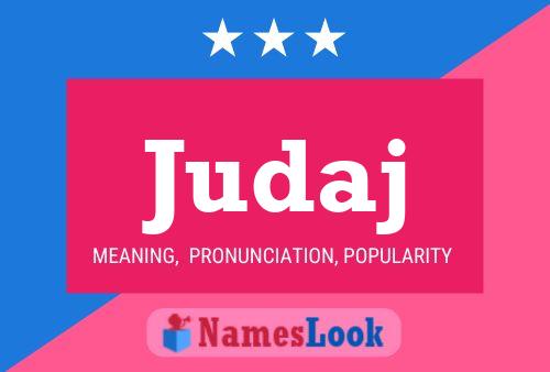 Judaj Name Poster