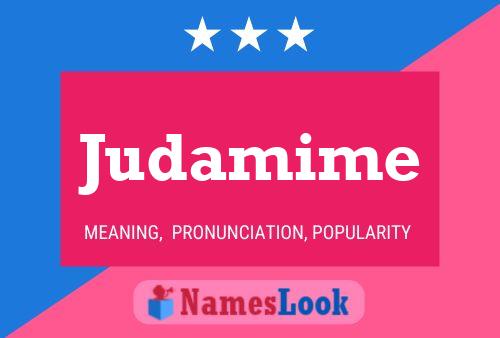 Judamime Name Poster