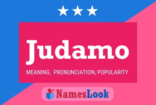 Judamo Name Poster