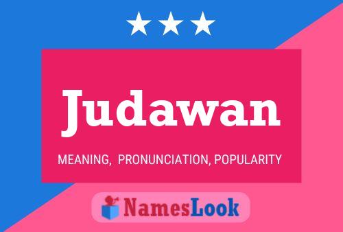 Judawan Name Poster