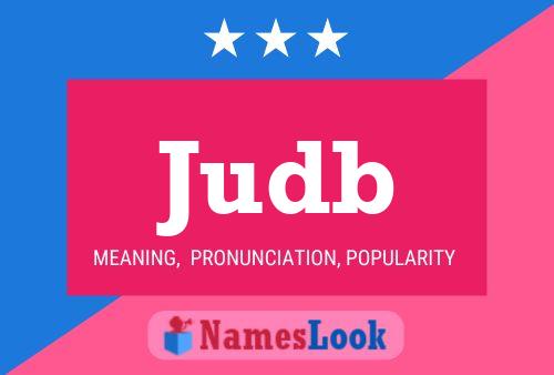 Judb Name Poster