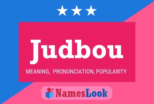 Judbou Name Poster