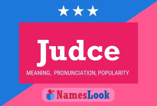 Judce Name Poster