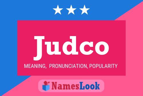 Judco Name Poster