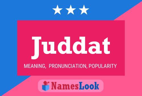 Juddat Name Poster