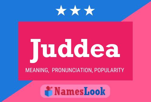 Juddea Name Poster