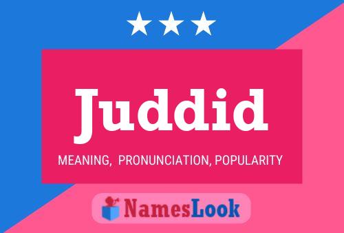 Juddid Name Poster