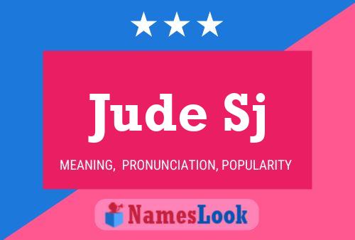 Jude Sj Name Poster