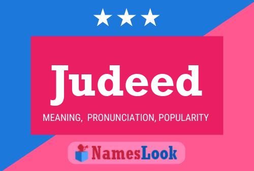 Judeed Name Poster