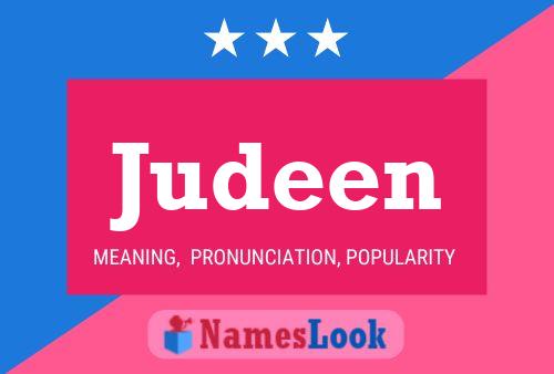 Judeen Name Poster