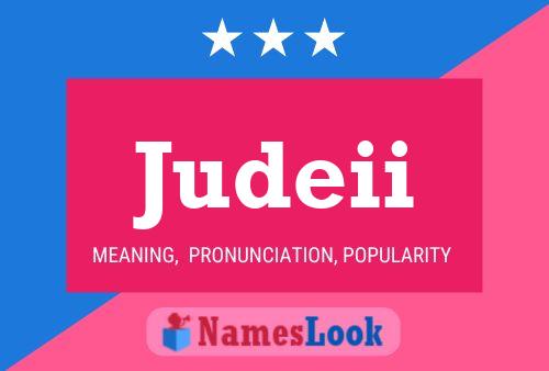 Judeii Name Poster