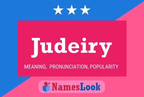 Judeiry Name Poster