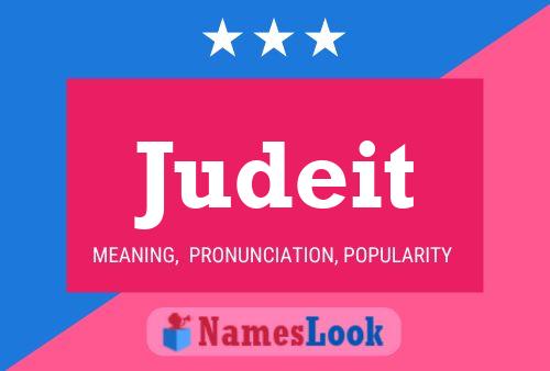 Judeit Name Poster